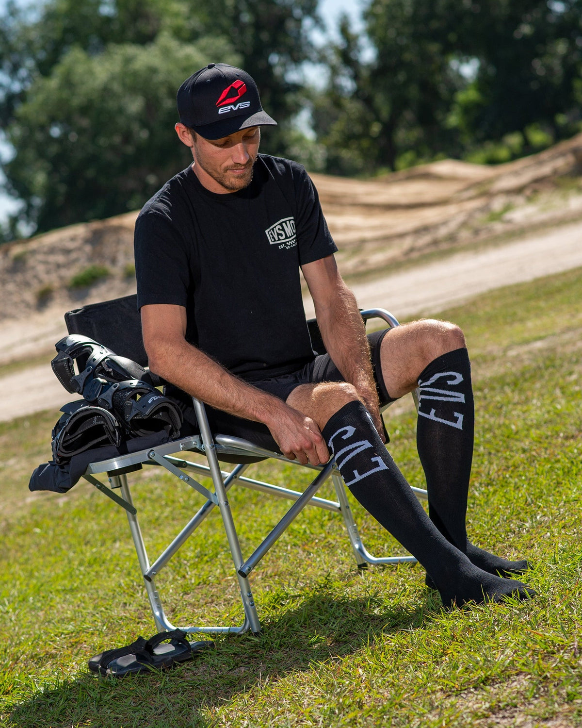 Coolmax Socks - Black - EVS Sports