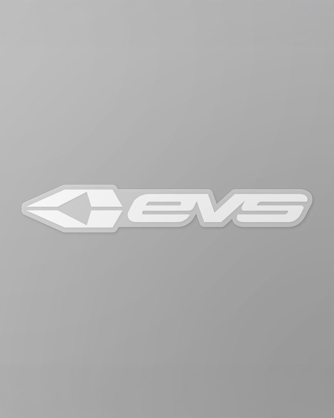 EVS Sports 8" Sticker White - EVS Sports
