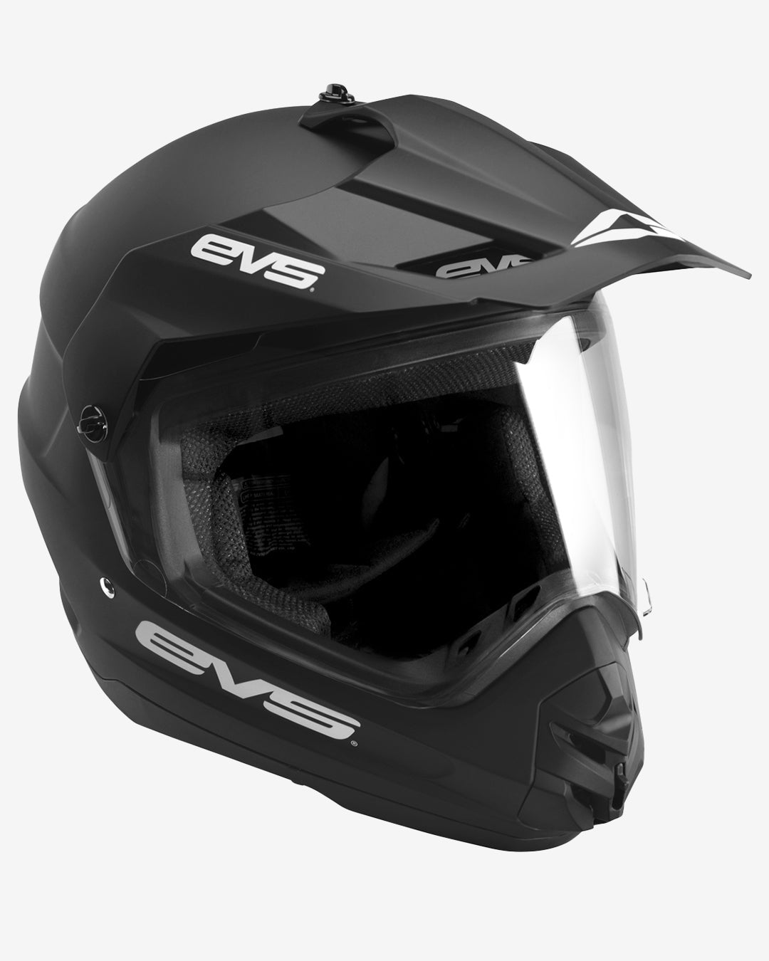 T5 Dual Sport Helmet - Venture Solid Black - EVS Sports